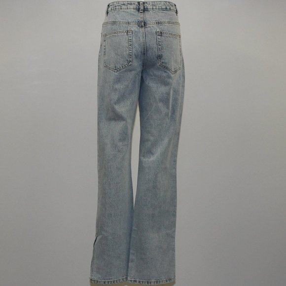 High Rise Vintage Wash Jeans - Picture 3 of 4
